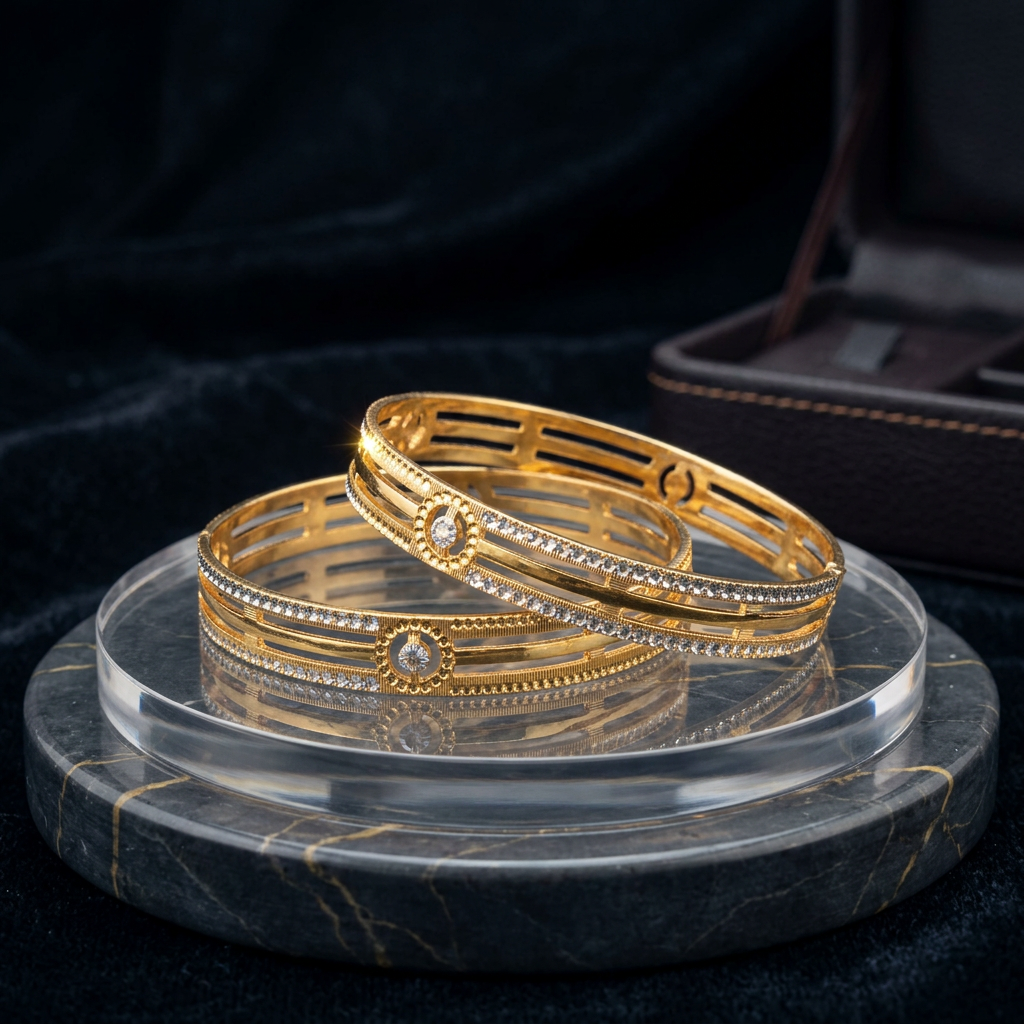 Triple-Line CNC Bracelet