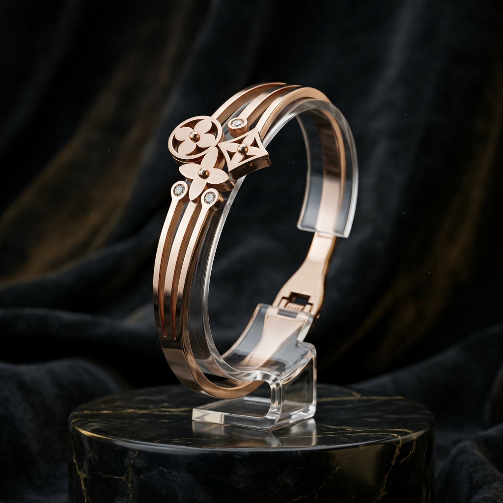 Multi-Motif Adjustable Bracelet