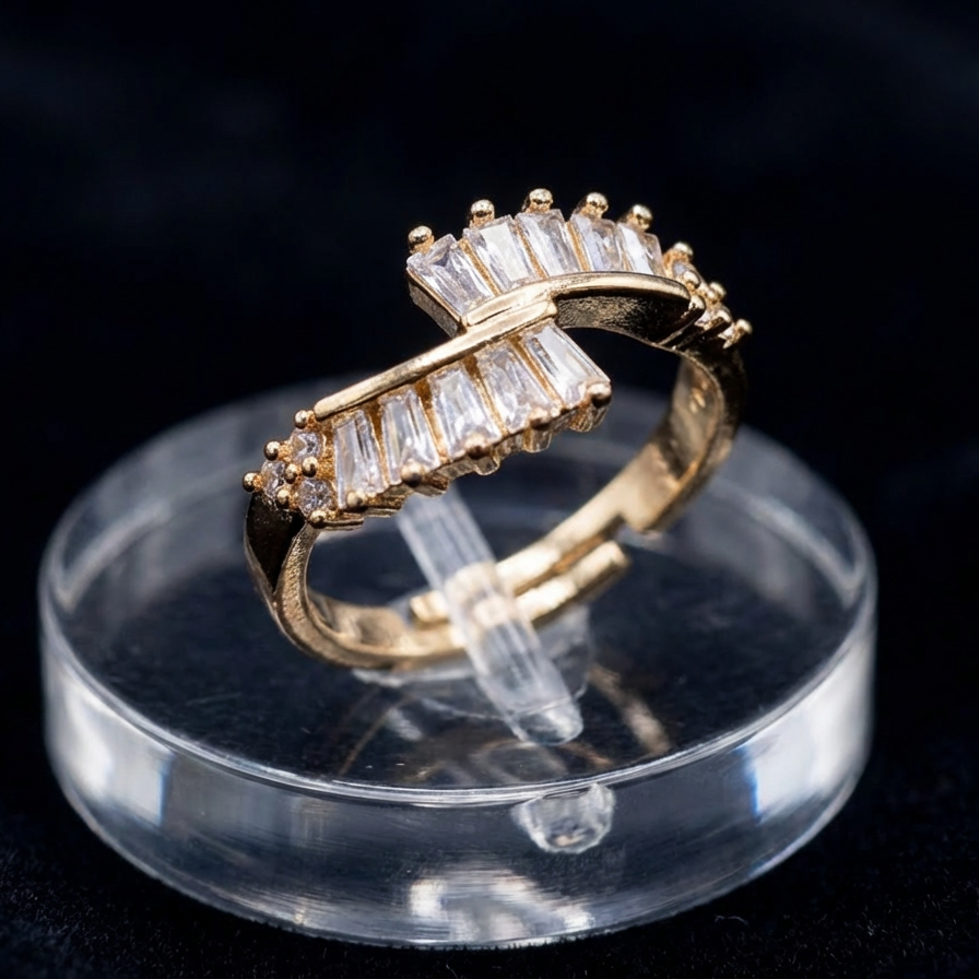 Premium Layered Bypass Adjustable Ring