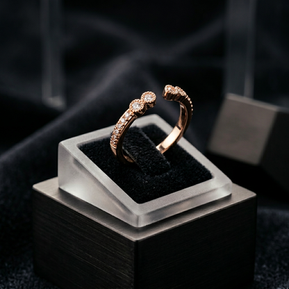 Adjustable Scalloped Bubble Ring