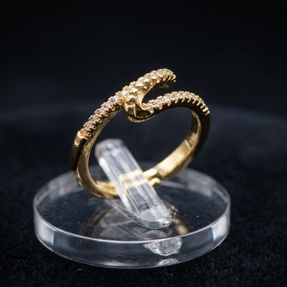 Premium Initial S Designer Ring