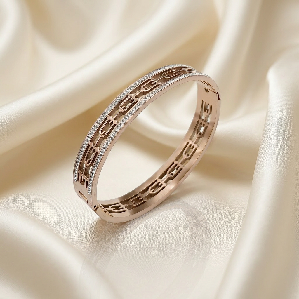 Designer-Inspired Greek Motif Bracelet