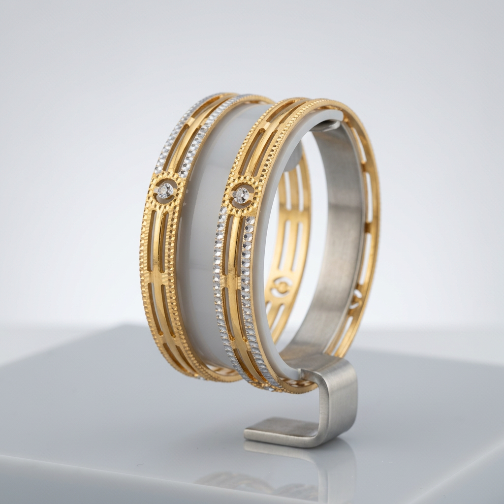 Triple-Line CNC Bracelet