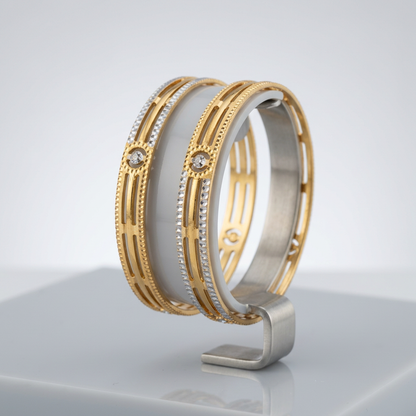 Triple-Line CNC Bracelet