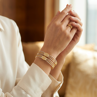Designer CNC Bracelet for Daily and Festive Wear