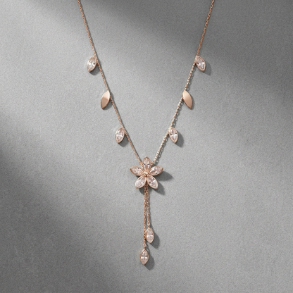 Minimalist Zircon Studded Mangalsutra with Teardrop Charms