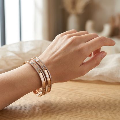 Modern Designer Cuff Bracelet