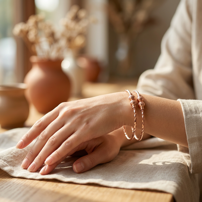 Adjustable Designer Fancy Bracelet Pair