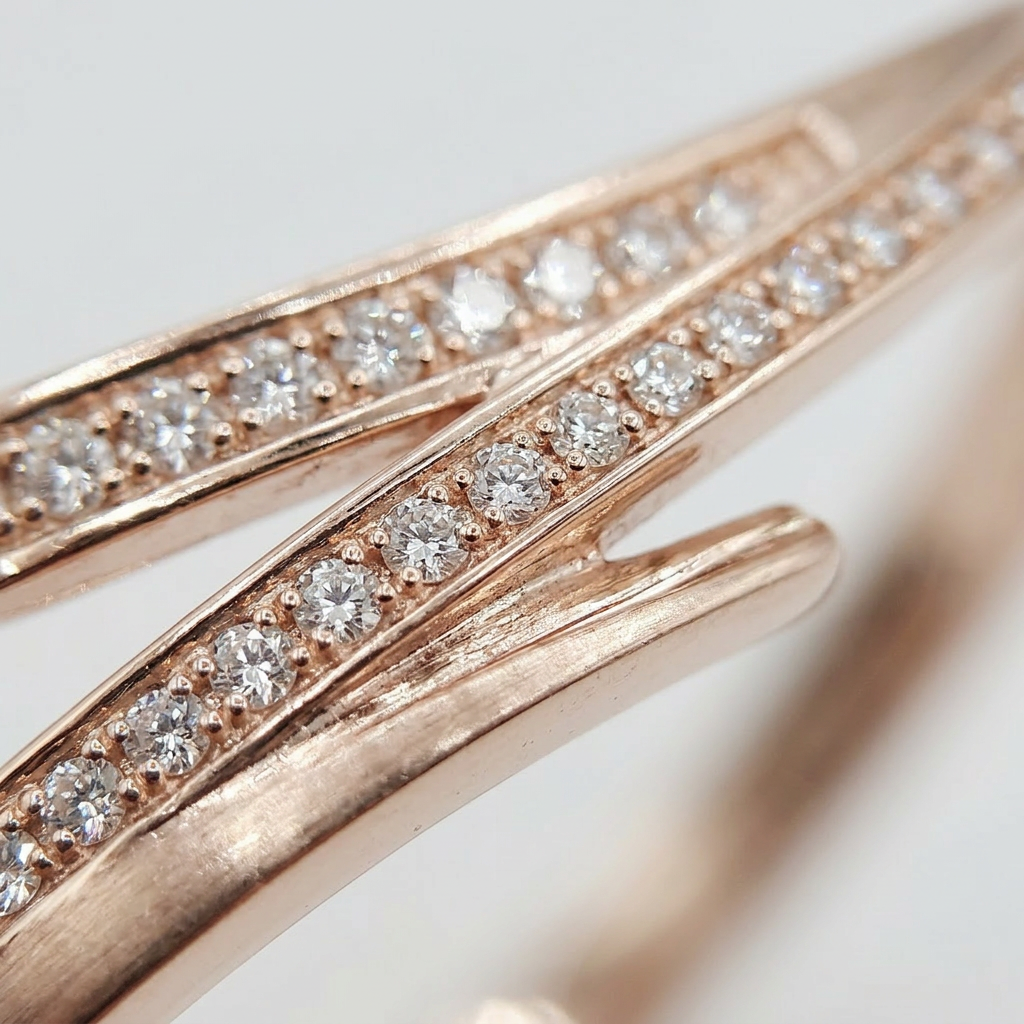 Radiant Overlap Bypass Bracelet