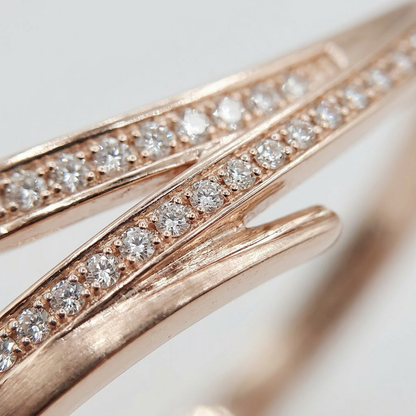 Radiant Overlap Bypass Bracelet