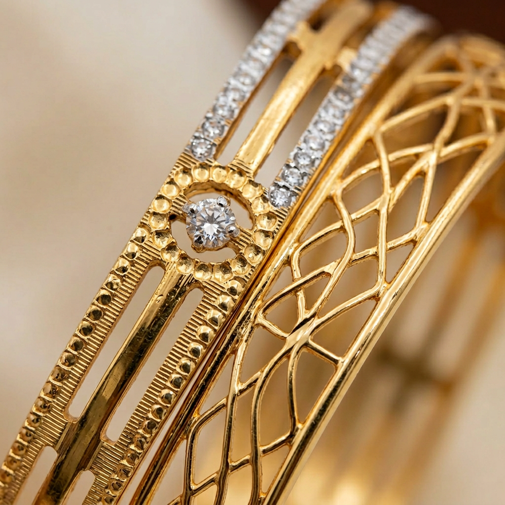 Triple-Line CNC Bracelet