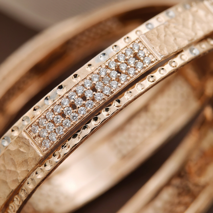 Fancy Daily Wear Bracelet with CNC Crafted Patterns