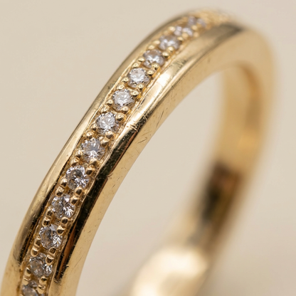 Adjustable Criss-Cross Wave Ring