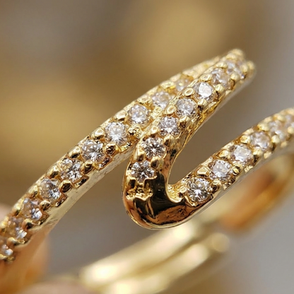 Premium Initial S Designer Ring