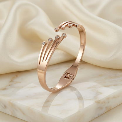 Sleek Layered Adjustable Bracelet