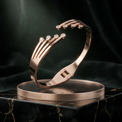 Sleek Layered Adjustable Bracelet