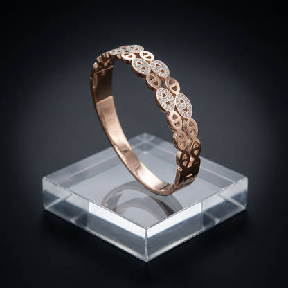 Timeless Designer Openwork Bracelet