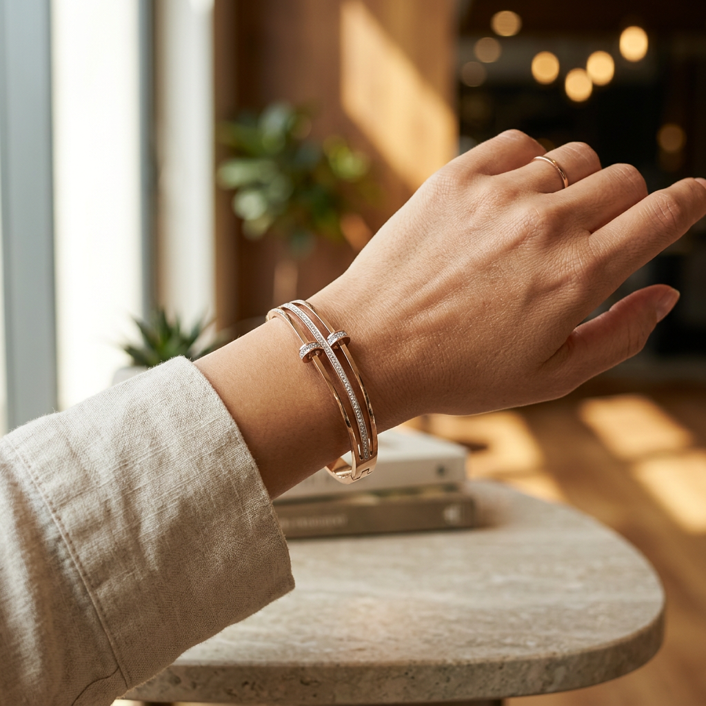 Architectural Cuff Bracelet