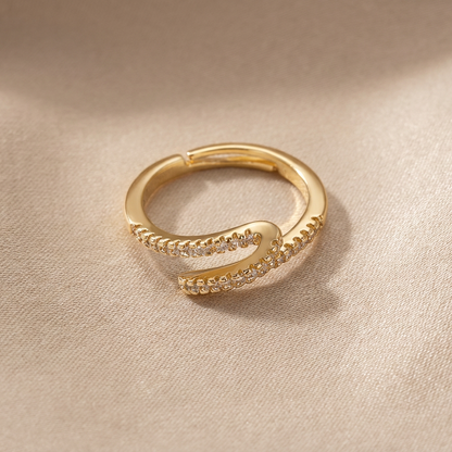 Premium Initial S Designer Ring