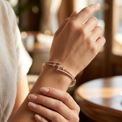 Blooming Floral Designer Bracelet