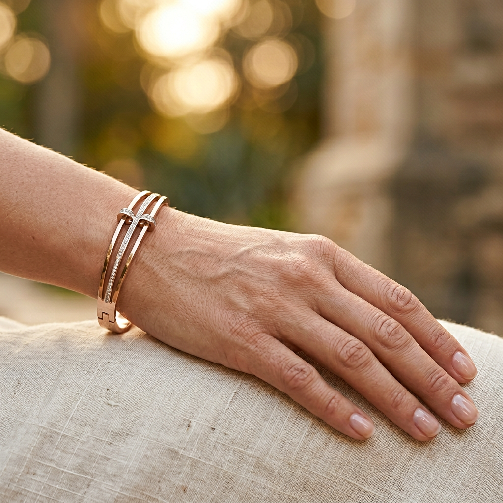 Architectural Cuff Bracelet
