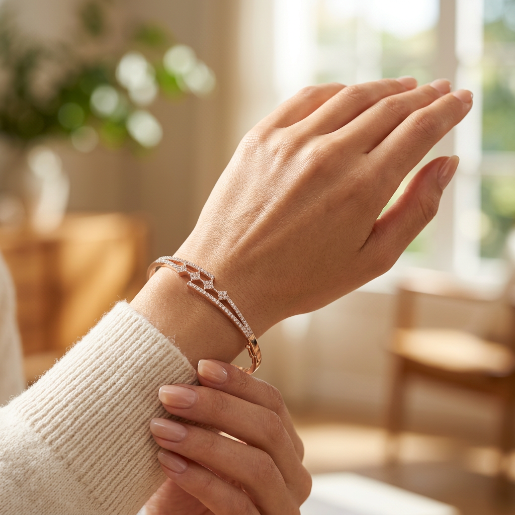 Blooming Floral Designer Bracelet