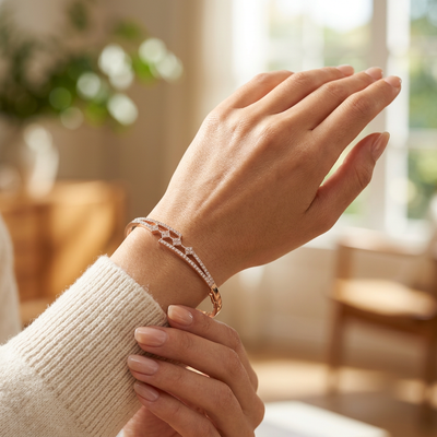 Blooming Floral Designer Bracelet