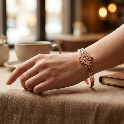 Multi-Motif Adjustable Bracelet