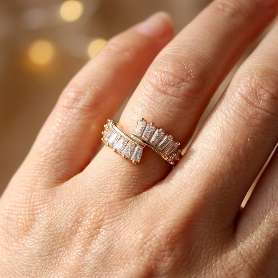 Premium Layered Bypass Adjustable Ring