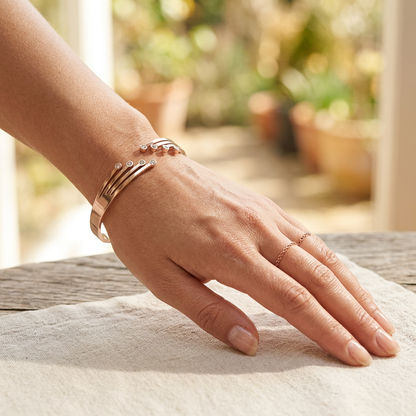 Sleek Layered Adjustable Bracelet